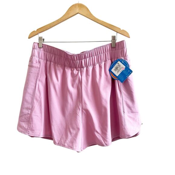 Columbia PFG Tidal Light Lined Shorts Womens XL Pink Omni-wick NWT SS-1751 - Picture 1 of 8